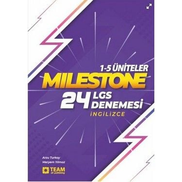 TEAM ELT 8.SINIF MİLESTONE 1-5ÜNİTELER24 LGS İNGİLİZCE DENEME