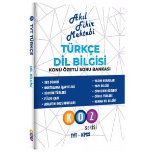 Akıl Fikir Mektebi Türkçe Dil Bilgisi Konu Özetli Soru Bankası