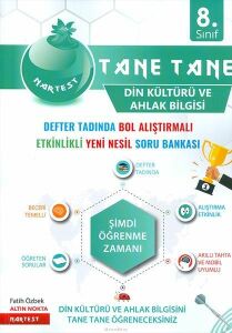 Nartest 8.Sınıf Yeşil Defter Tadında Tane Din Kültürü