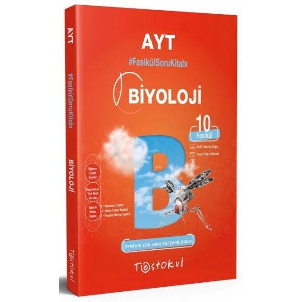 Testokul Ünv.Haz. Fasikül Soru Kitabı Ayt Biyoloji (10 Fasikül)