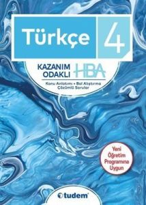 TUDEM 4.SINIF TÜRKÇE KAZANIM ODAKLI HBA