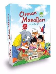 Çalışkan 2. Sınıf Orman Masalları Dizisi 10 Kitap