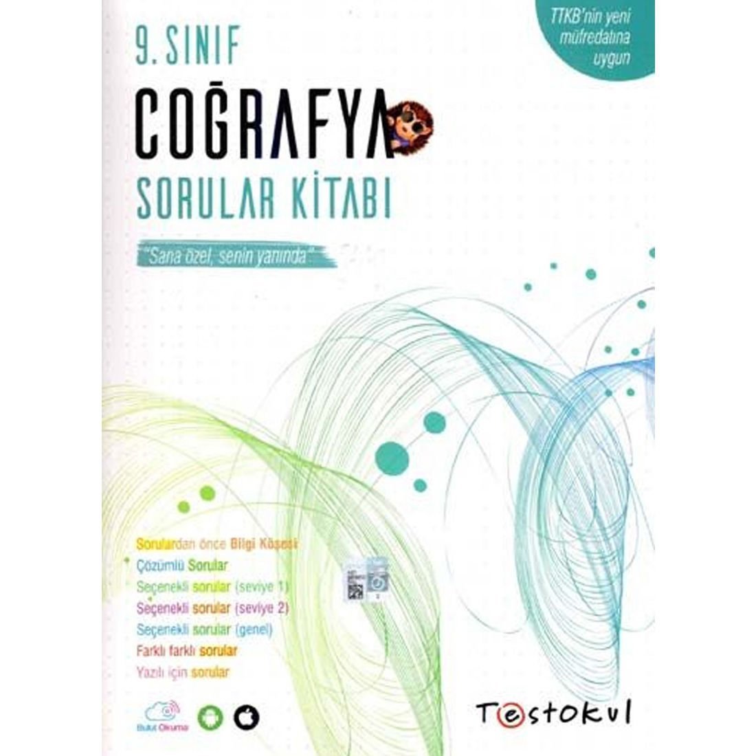 TESTOKUL 9.SNF.SORULAR KİTABI COĞRAFYA 2018-2019