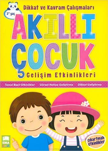 Dikkat Ve Kavram Çalışmaları Akıllı Çocuk Gelişim Etkinlikleri Ema Çocuk