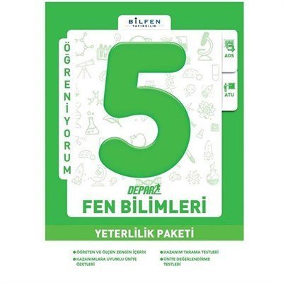 BİLFEN 5.SINIF FEN BİLİMLERİ DEPAR YETERLİLİK PAKETİ