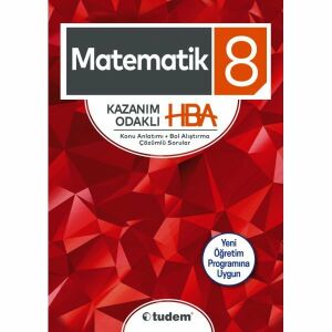 TUDEM 8.SINIF MATEMATİK KAZANIM ODAKLI HBA