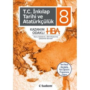 TUDEM 8.SINIF T.C İNKILAP TARİHİ VE ATA. KAZANIM ODAKLI HBA