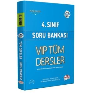 Editör Vip 4. Sınıf Tüm Dersler Soru Bankası Mavi Kitap Kamp Yeni Basım 2022