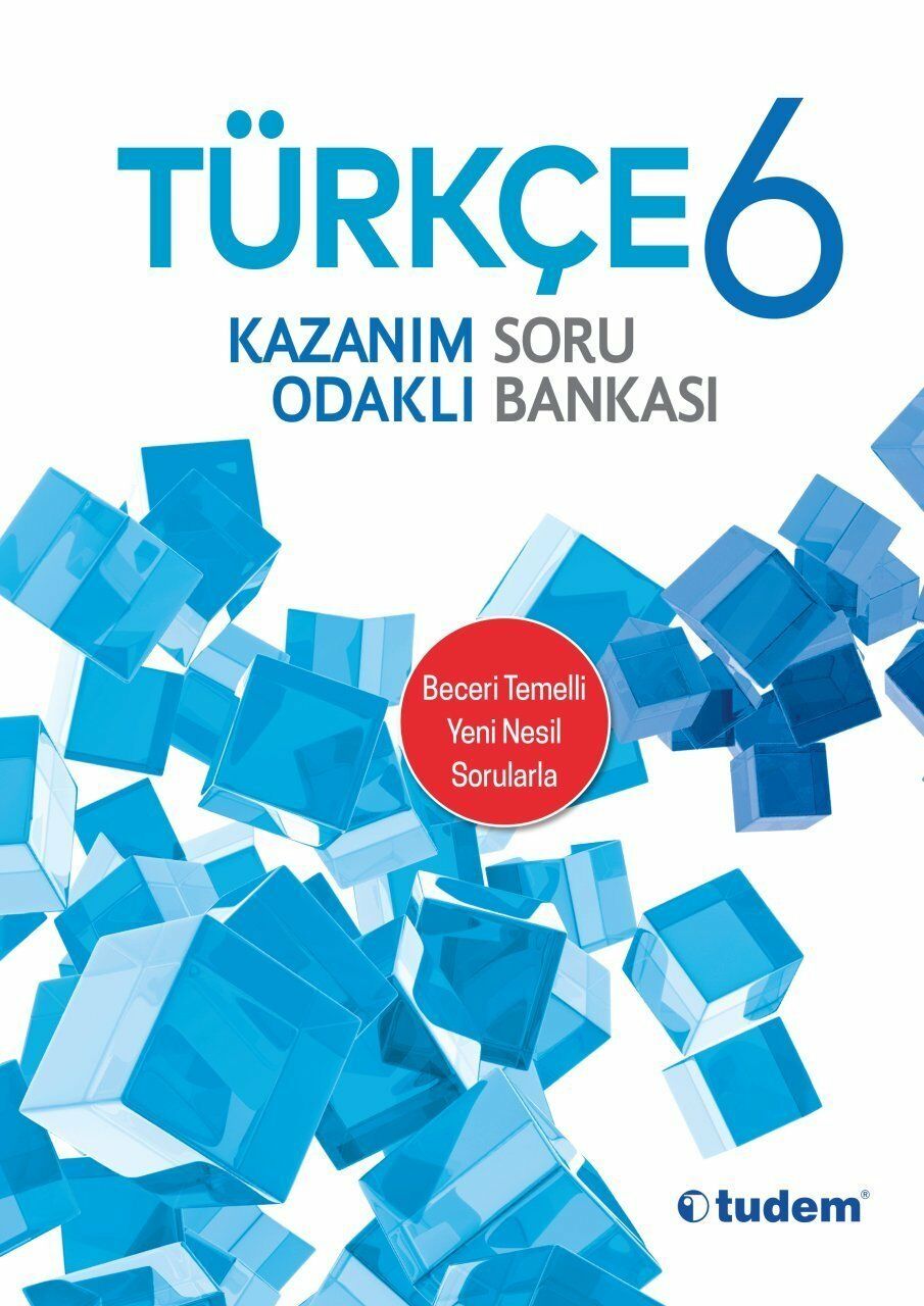 Tudem Yayınları 6.Sınıf Türkçe Kazanım Odaklı Soru Bankası