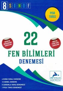 Paraf 8.Sınıf Fen Bilimleri 22'Li Deneme