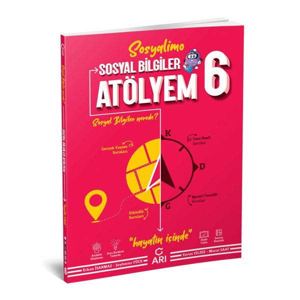 Arı 6. Sınıf Sosyalimo Sosyal Bilgiler Atölyem  2023