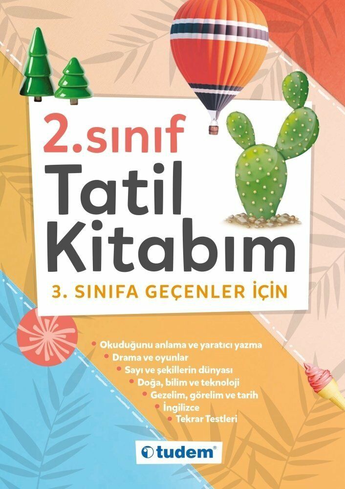 Tudem Yayınları 2.Sınıf Tatil Kitabım