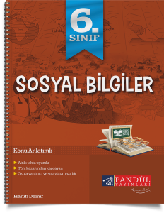 Pandül 6.Sınıf Sosyal Bilimler Defteri