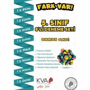 KVA 5. SINIF 8'Lİ  DENEME SETİ