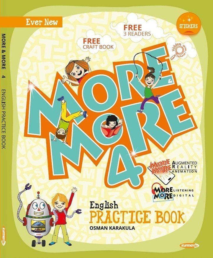 Kurmay 4.Sınıf More Englısh Practıce Book+More Eng