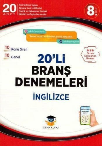 Zeka Küpü 20'Li İngilizce Branş Denemeleri