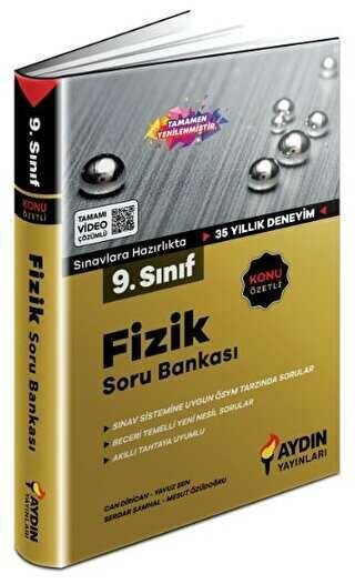 Aydın 9.Sınıf Fizik Konu Özetli Soru Bankası