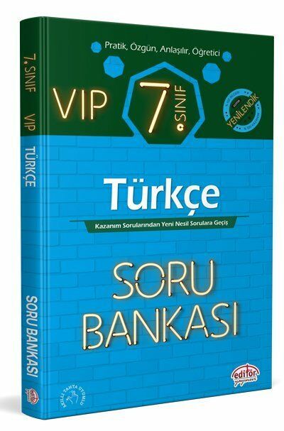 7. Sınıf Vıp Türkçe Soru Bankası