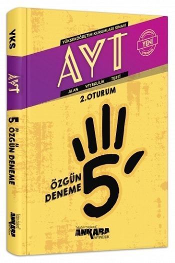 Ankara Yayıncılık AYT 5 Özgün Deneme