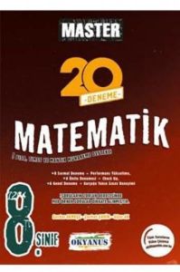 Okyanus 8.Sınıf Matematik Master 20 Deneme