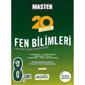 Okyanus 8.Sınıf Fen Bilimleri Master 20 Deneme