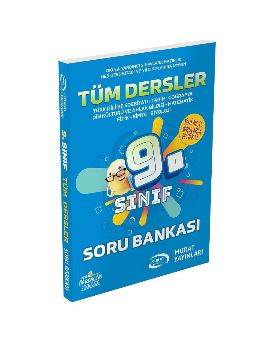 MURAT 9. SINIF TÜM DERSLER SORU BANKASI