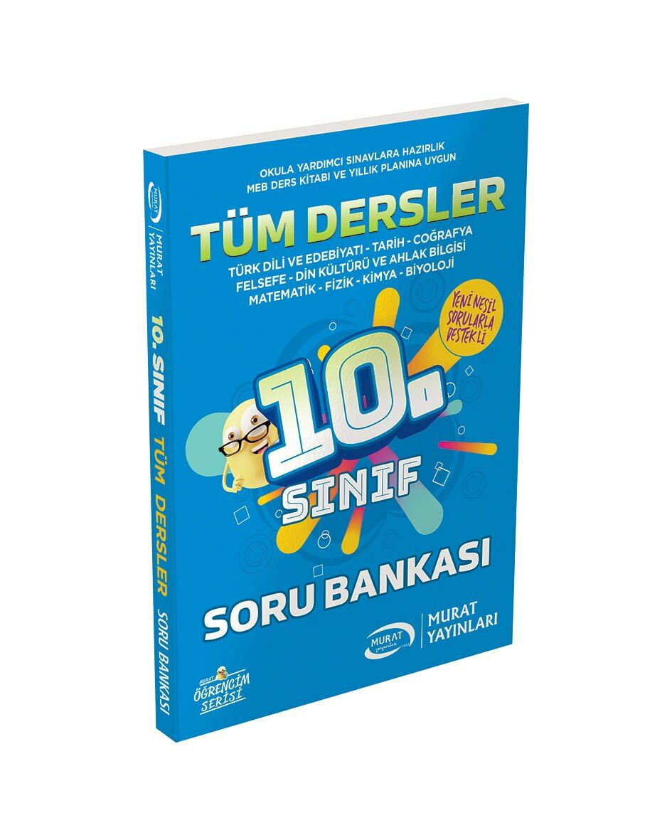 MURAT 10. SINIF TÜM DERSLER SORU BANKASI