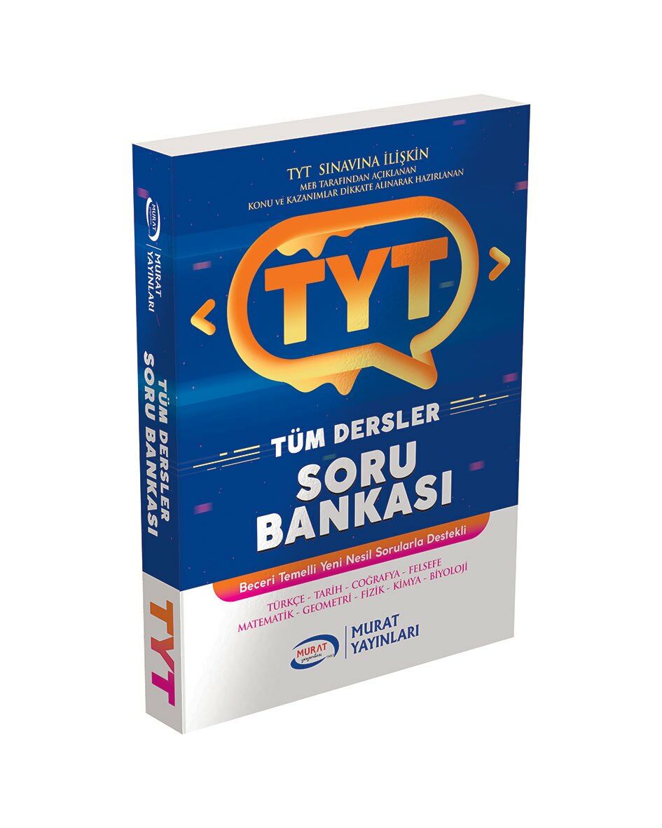 MURAT TYT TÜM DERSLER SORU BANKASI