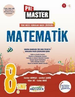 Okyanus Yayınları 8. Sınıf Pre Master Matematik Soru Bankası