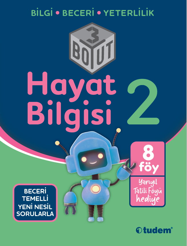 Tudem 2.Sınıf Hayat Bilgisi 3 Boyut