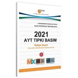 A Yayınları  Ayt Tıpkı Basım 2021 Deneme Sınavı