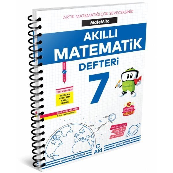 Arı 7. Sınıf Akıllı Matematik Defteri Matemito