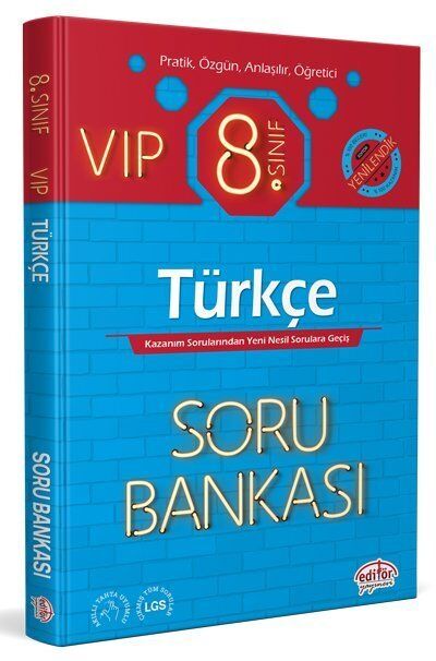 8. Sınıf Vip Türkçe Soru Bankası