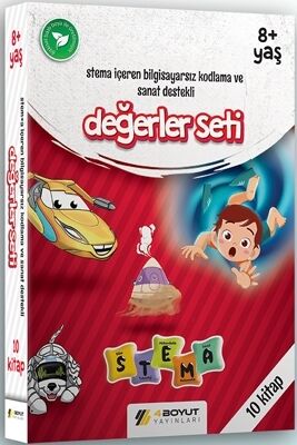 Boyut Stema Değerler Seti 10 Kitap