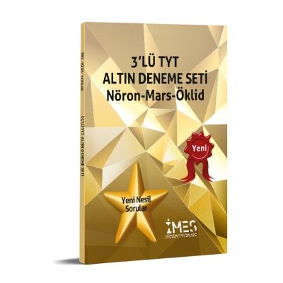 İmes Ayt 3 Lü Altın Deneme Seti Nöron Mars Öklid