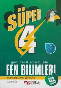 Nitelik Yayınları 4.Sınıf Yeni Nesil Süper Fen Bilimleri