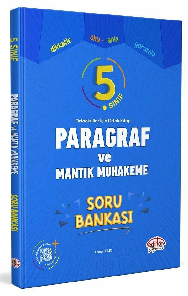 5.Sınıf Paragraf Ve Mantık Muhakeme Soru Bankası