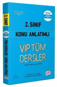 2.Sınıf Vip Tüm Dersler Konu Anlatımlı Mavi Kitap Kampanyalı