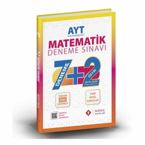 Sonuç Yayınları Ayt Matematik 7+2 Deneme 2021-2022