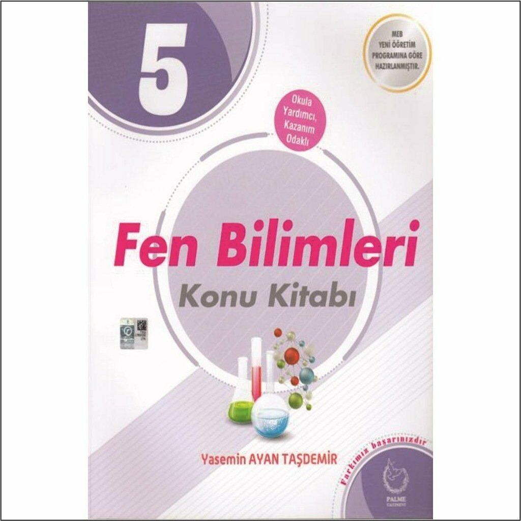 Palme 5.Sınıf Plus Fen Bilimleri Konu Kitabı