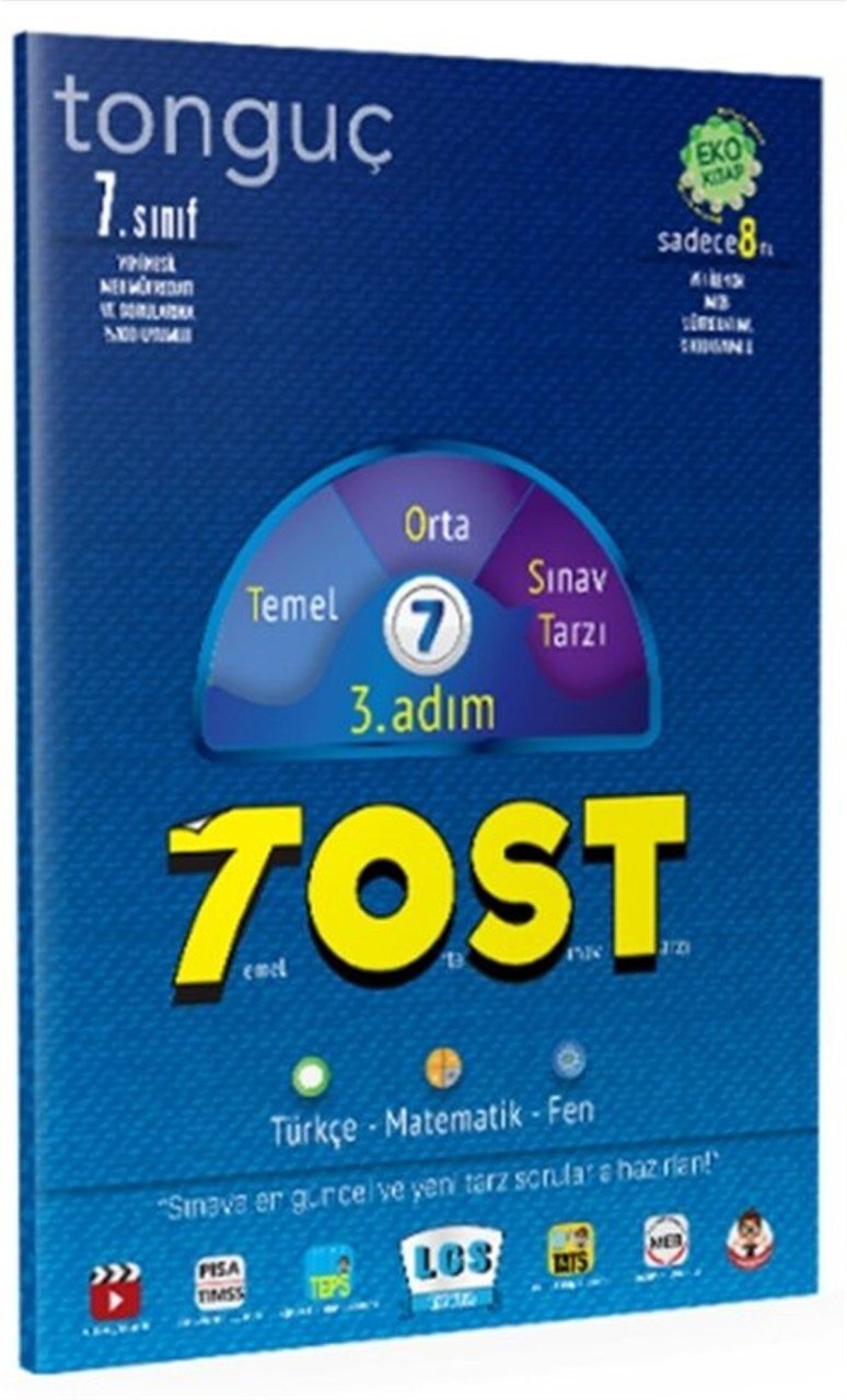 Tonguç Yayınları 7. Sınıf Tost 3. Adım