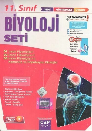 Çap 11.Sınıf Biyoloji Anadolu Set