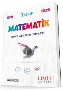 Limit Kurumsal 7.Sınıf Matematik Konu Anlatım Föyleri