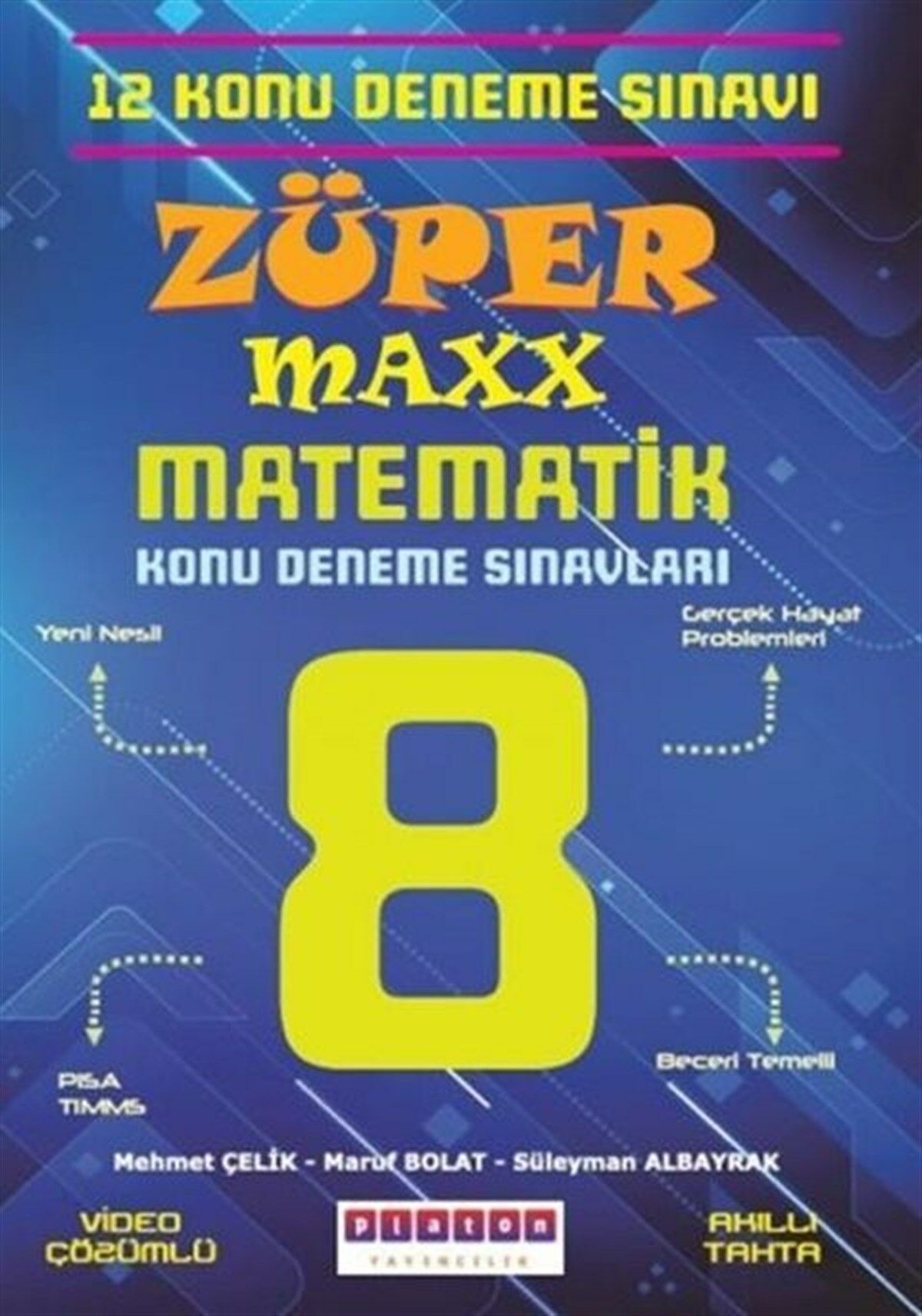 Platon 8.Sınıf Matematik Züper Maxx Konu Denemeleri