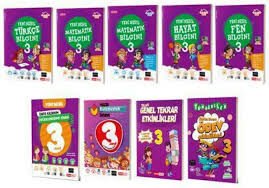 KIRMIZI BEYAZ 3. SINIF YENİ BİLGİN SUPER PLUS SET-7 KİTAP(TÜRKÇE+MAT1.KİTAP&2.KİTAP+HAYAT