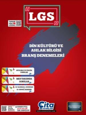 Çita 2021 Lgs Din Kültürü 20 Li Branş Deneme