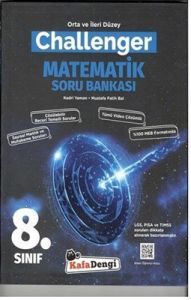 Kafadengi 8.Sınıf Challenger Matematik Soru Bankası