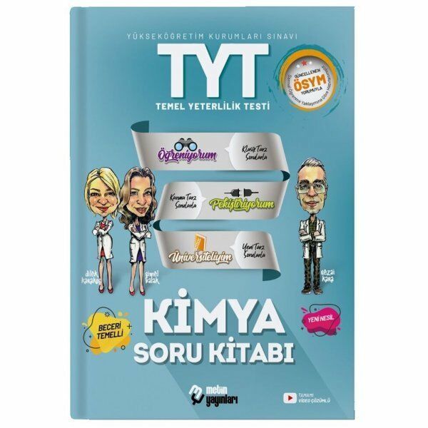 Metin Yayınları Tyt Kimya Soru Kitabı