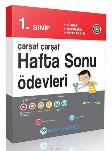 Mutlu 1.Sınıf Çarşaf Çarşaf Hafta Sonu Ödevleri