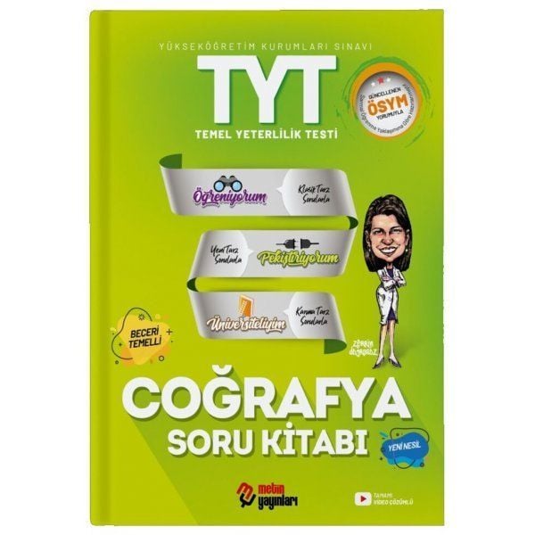 Metin Yayınları Tyt Coğrafya Soru Kitabı